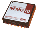 SENA Nemo 10Base-T Embedded Device Server OEM Modul mit built-in UART. Für dieses Modul ist auch ein Developerkit erhältlich